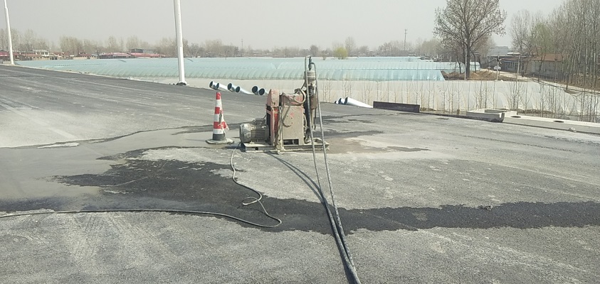 都昌道路回填土下沉注浆